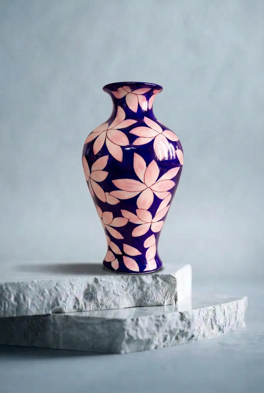 Vases & Vessels blue pottery collection