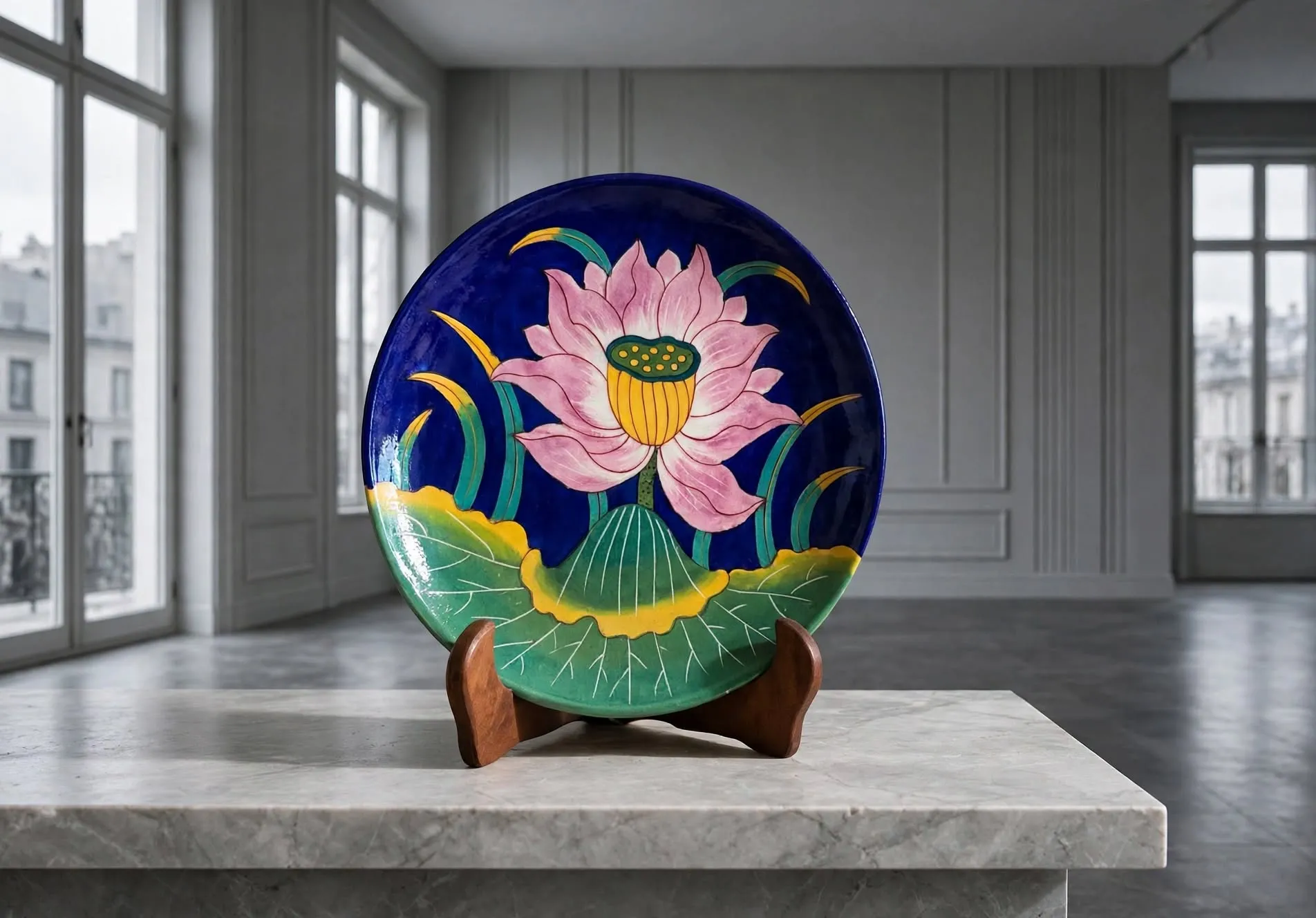 Divine Collection blue pottery collection